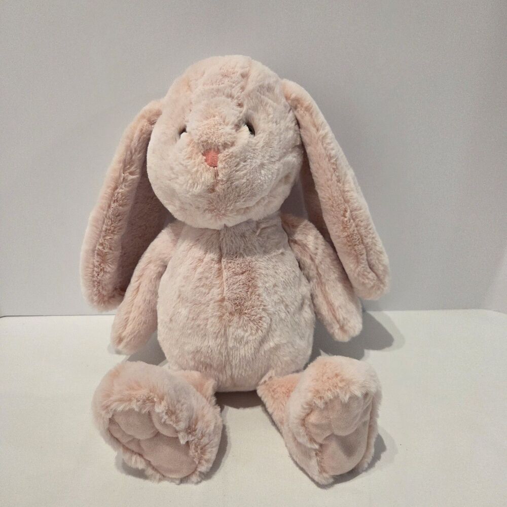 Animal Adventure Light Pink Floppy Ear Bunny Rabbit Plush 16" SOFT 2023